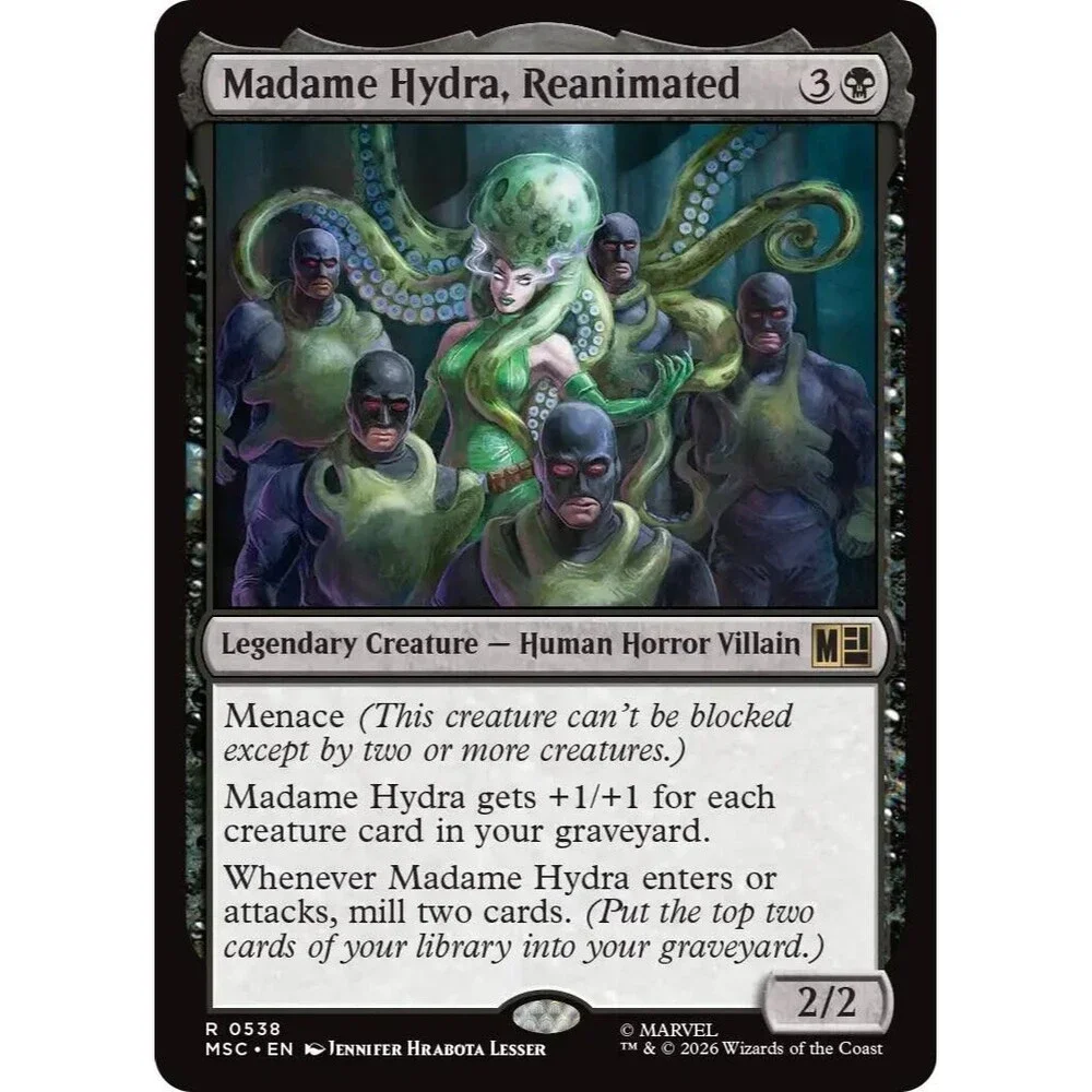 Madame Hydra, Reanimated | MSC | 538 | NM/Rare | 061-BBOX